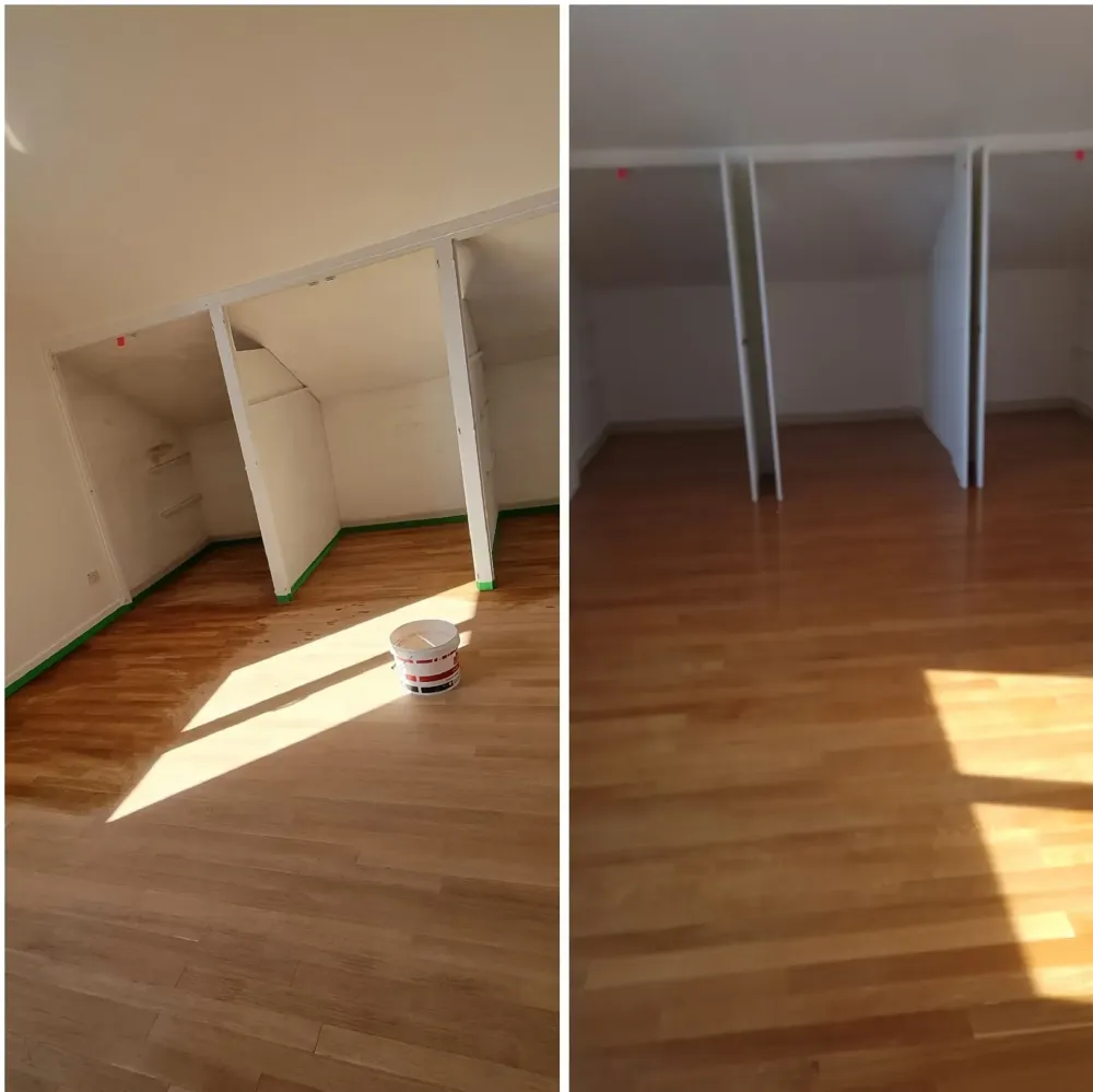 parquet propre